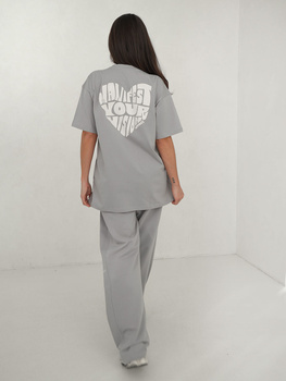 T-shirt - Silver Cloud