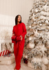 Piżama Eve Long - Red