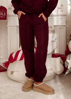 Spodnie Everyday - Burgundy