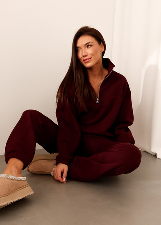 Bluza Essential - Burgundy