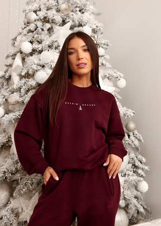Bluza Winter - Burgundy