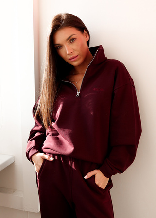 Bluza Essential - Burgundy