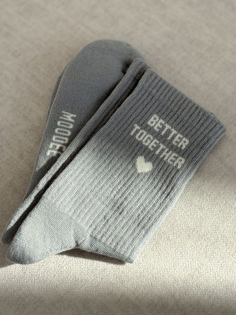 Better Together Socks - Gray
