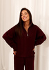 Bluza Essential - Burgundy