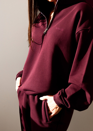 Bluza Essential - Burgundy