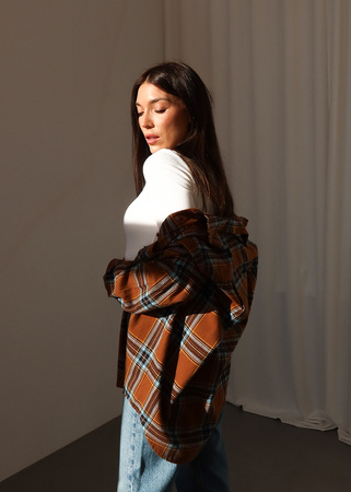 PREORDER - Koszula Sunday - Brown