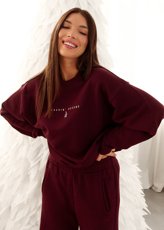 Bluza Winter - Burgundy